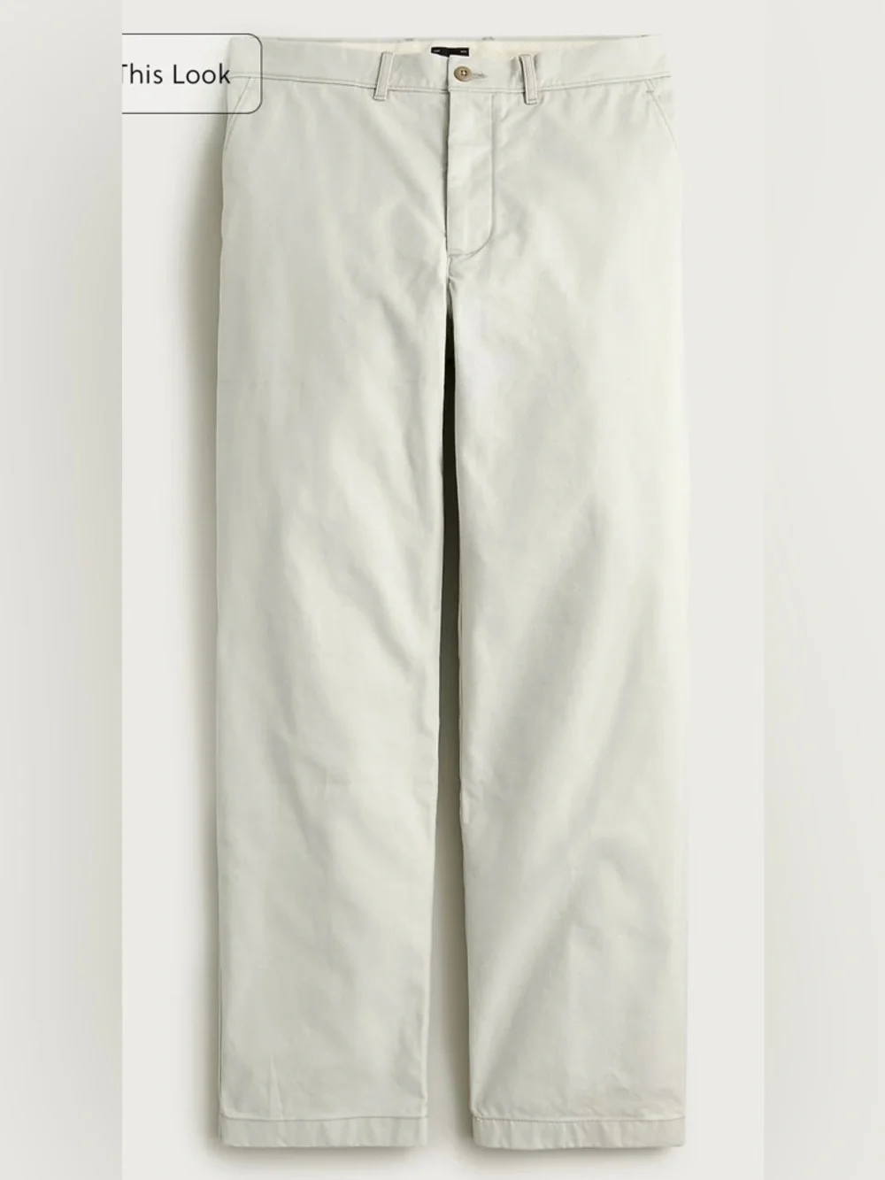J.Crew Classic chino pant in stone